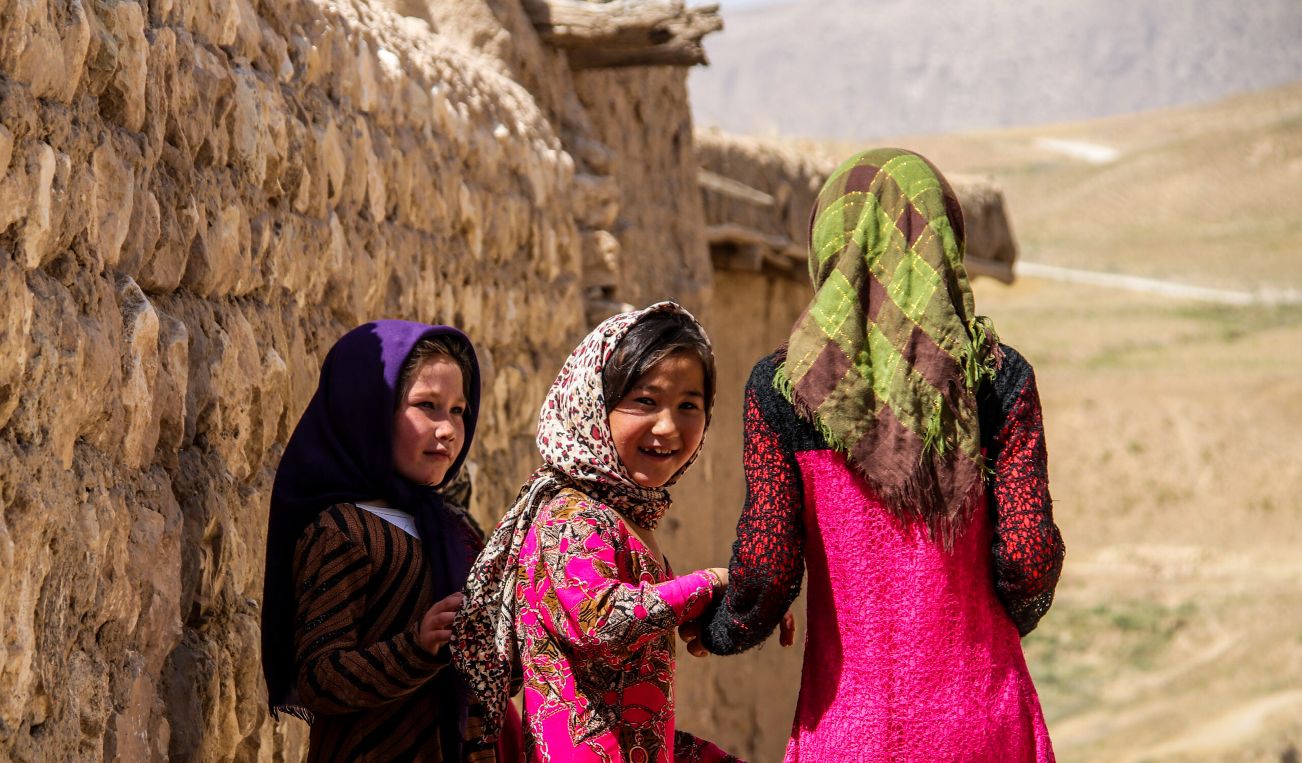 Remote village school in Afghanistan
