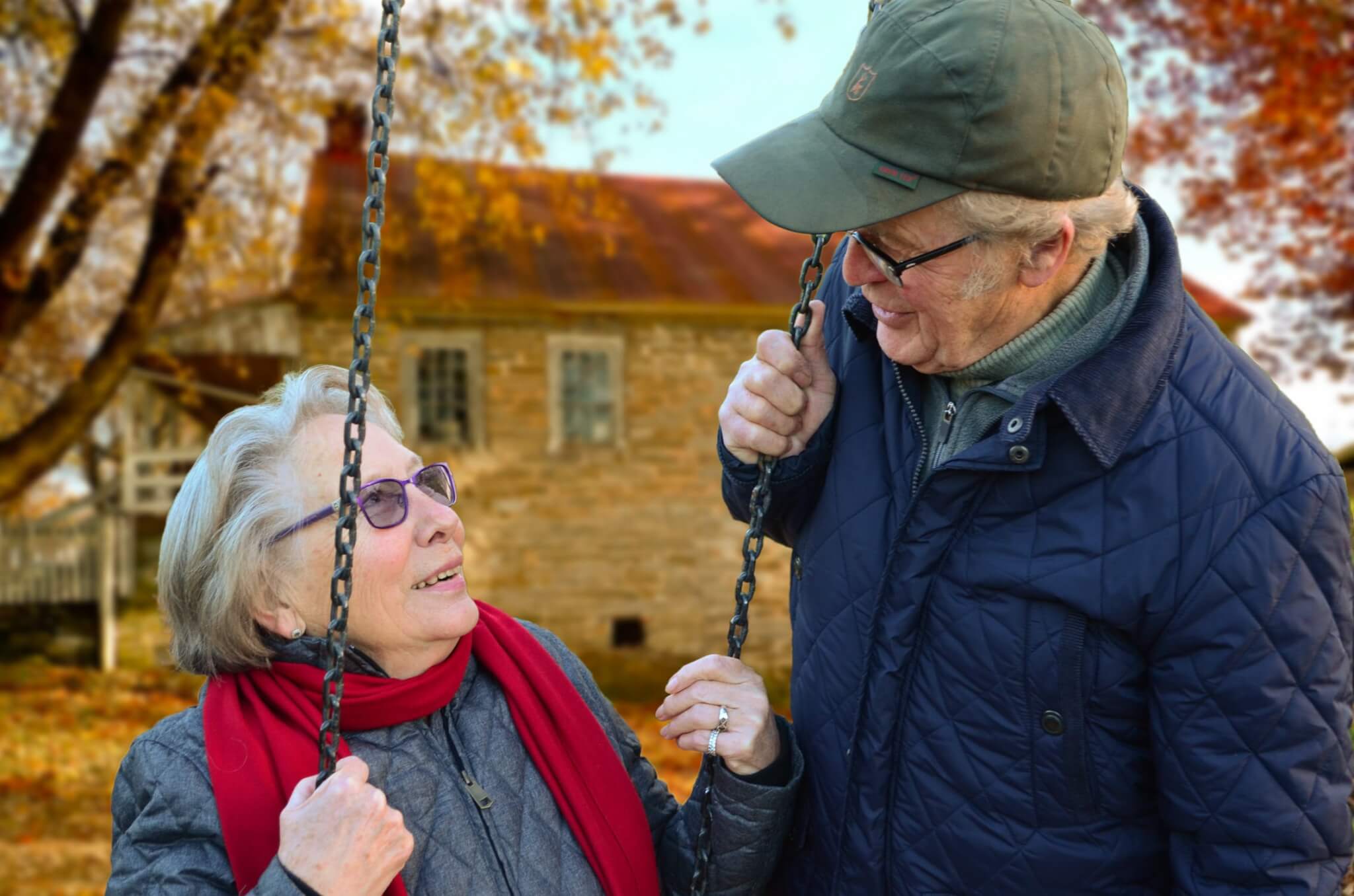 Older Maine Couple