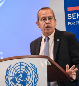 Simon Springett, Resident Coordinator of Barbados and the Eastern Caribbean